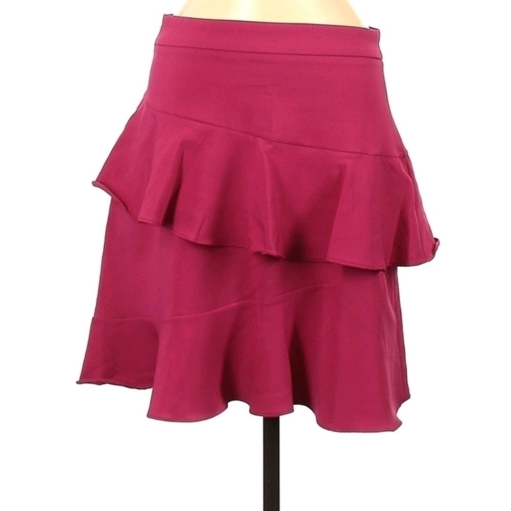 Trendyol Pink Ruffle skirt Size 8 NWTG - Picture 1 of 13